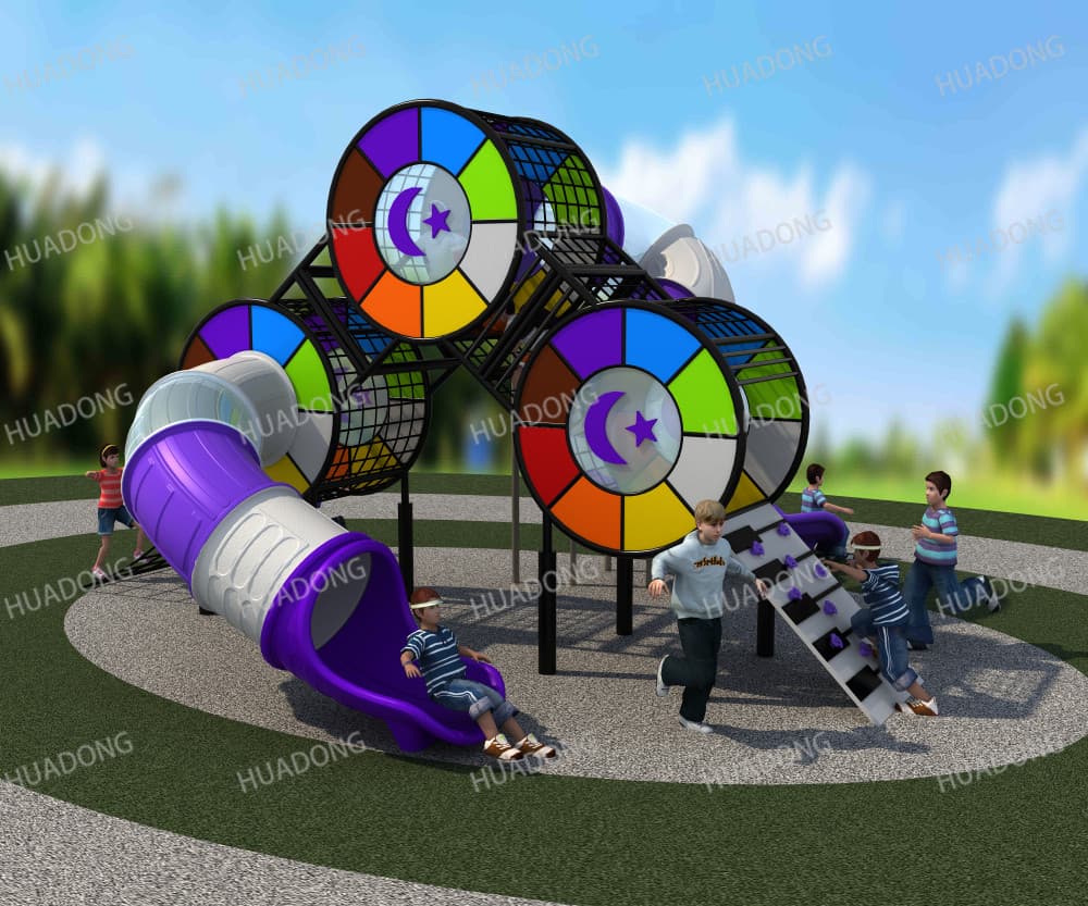 演奏家音乐汇户外滑梯	HD-HYY018
