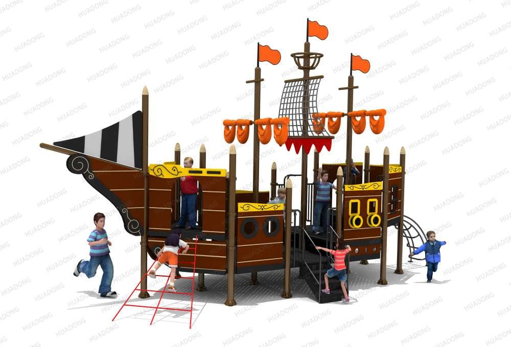 环保PE板 HD-LPE004-儿童滑梯、滑梯组合