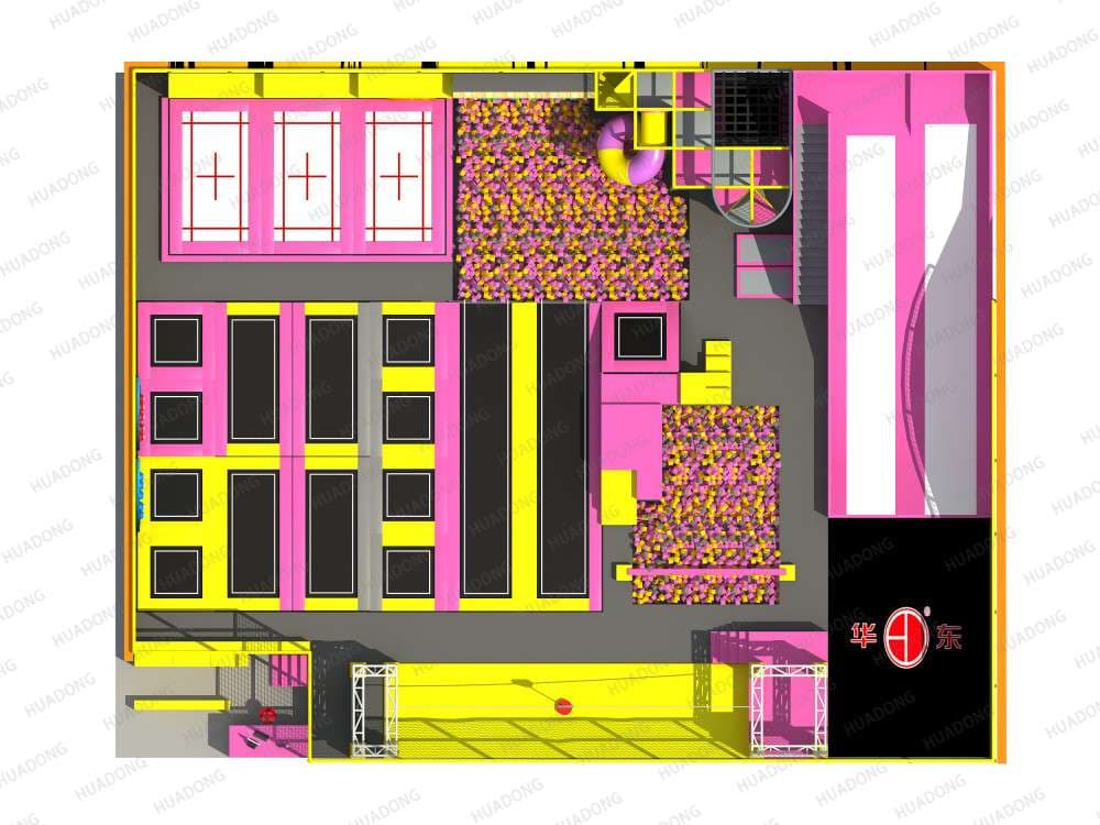 蹦床乐园 HD-SBC025