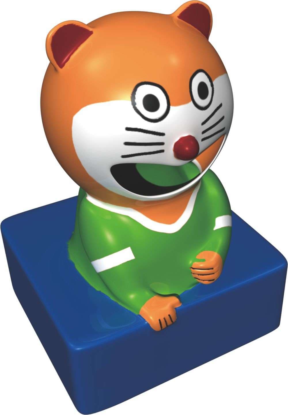 垃圾桶 小虎猫果壳箱